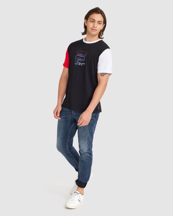 Black Men's Lennox Tee Fila