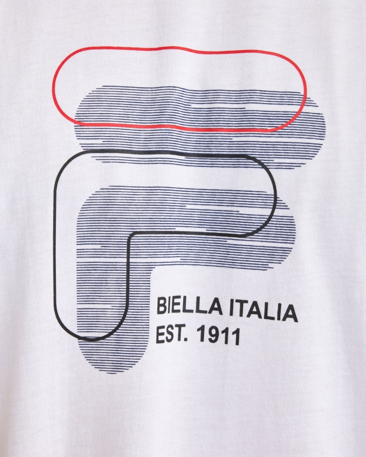 Fila Men's Plus Lennox Tee White