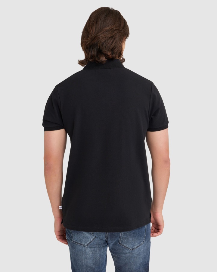 Black Fila Men's Asher Polo