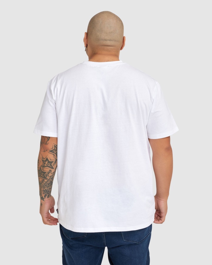 Men's Plus Kiley Tee White Fila