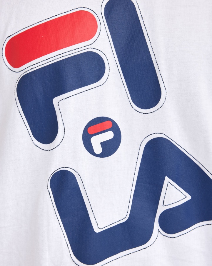Men's Plus Kiley Tee White Fila