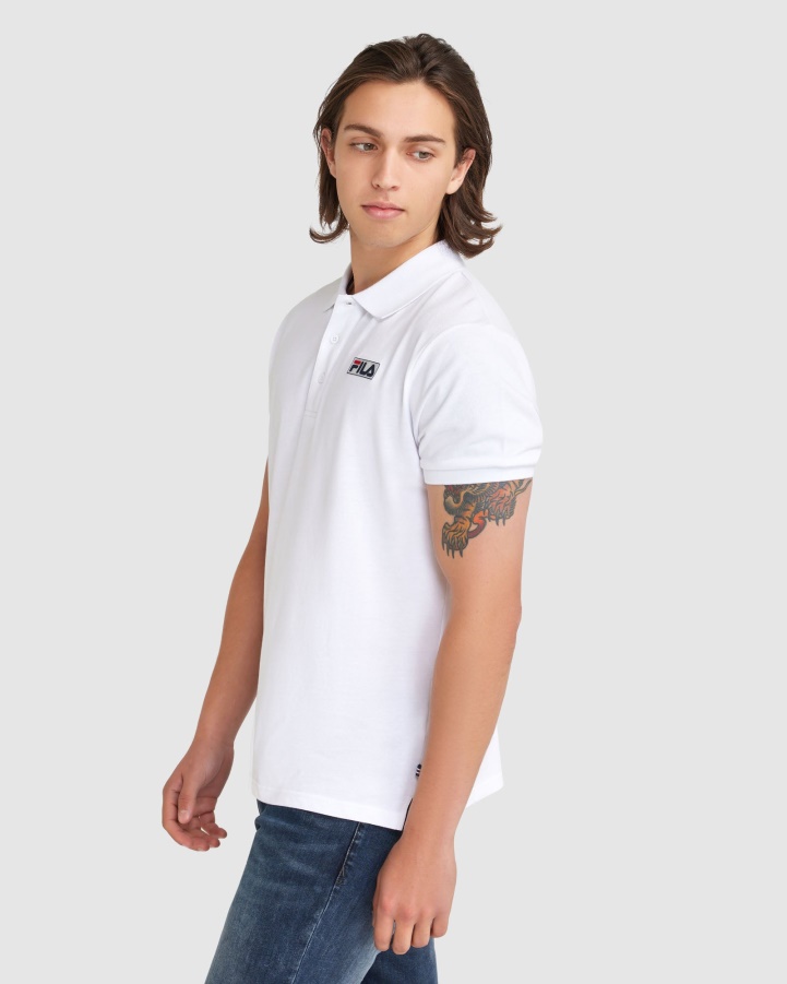 Men's Asher Polo White Fila
