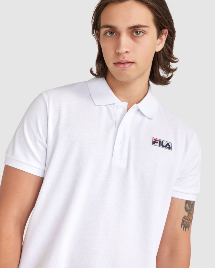 Men's Asher Polo White Fila