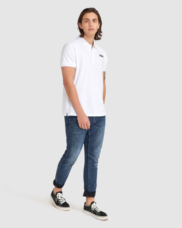 Men's Asher Polo White Fila