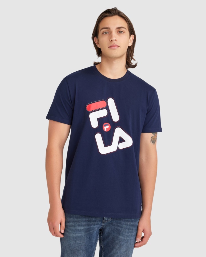 Men's Kiley Tee New Navy Fila
