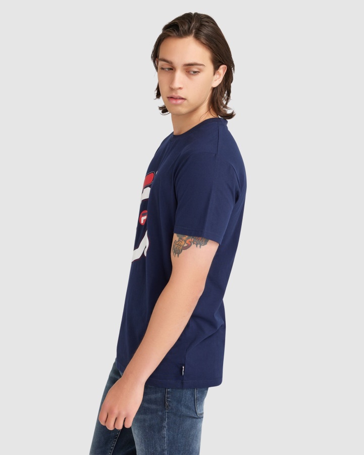Men's Kiley Tee New Navy Fila
