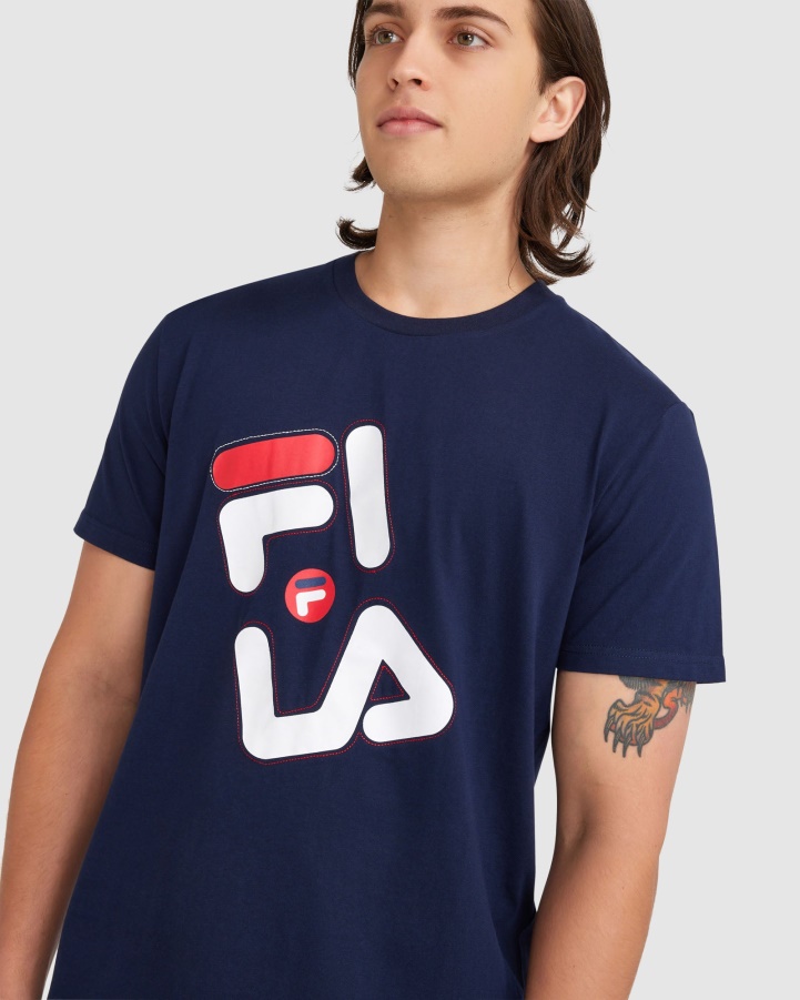 Men's Kiley Tee New Navy Fila