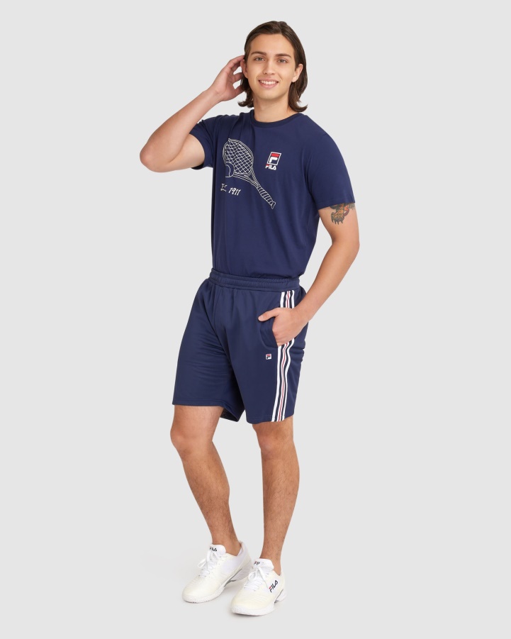 New Navy Men's Wyatt Short Fila