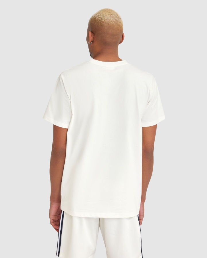 Fila White Men's Wyatt Tee