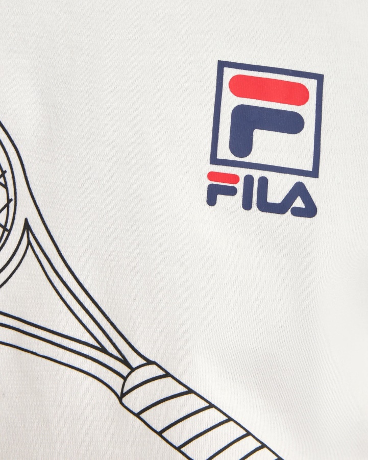 Fila White Men's Wyatt Tee