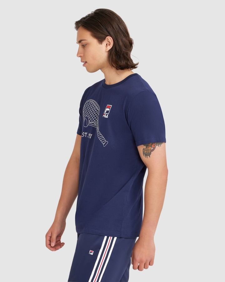 Men's Wyatt Tee New Navy Fila