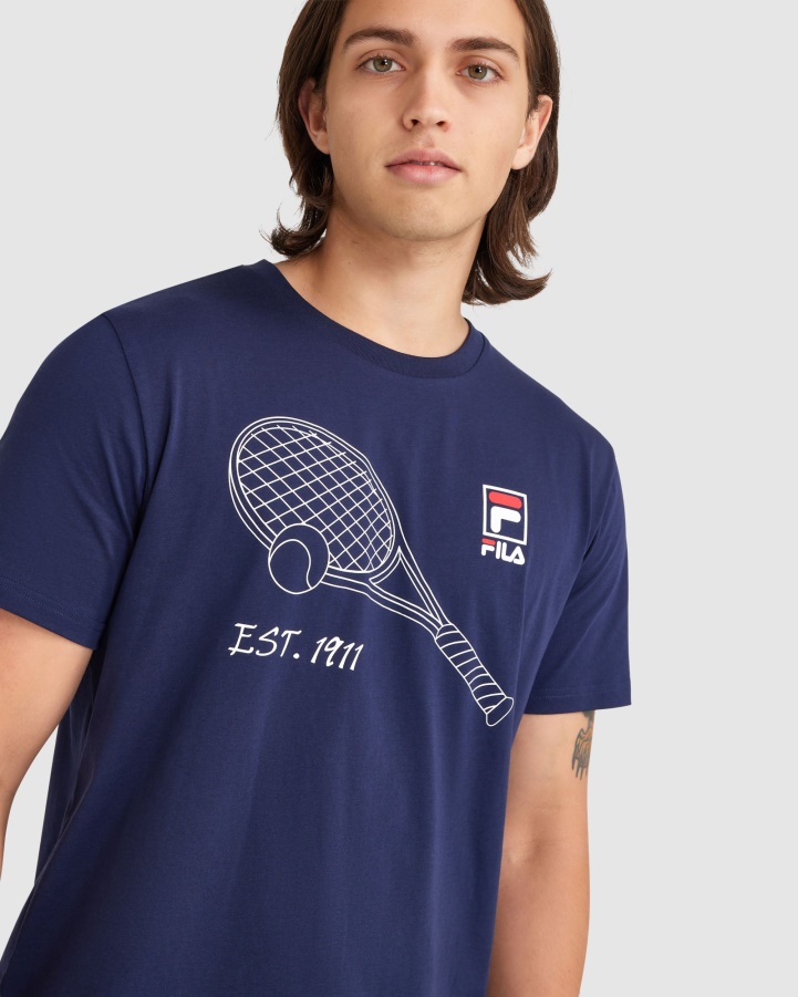 Men's Wyatt Tee New Navy Fila