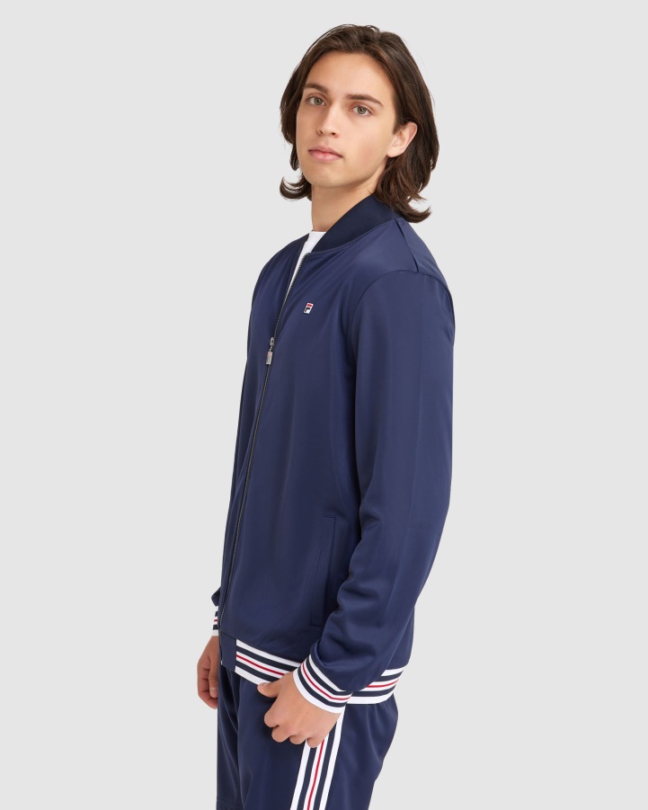 New Navy Men's Wyatt Jacket Fila