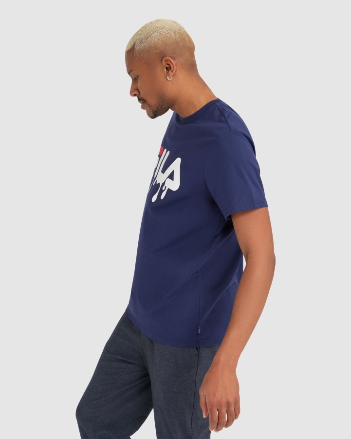 Men's Matthew Tee Fila New Navy