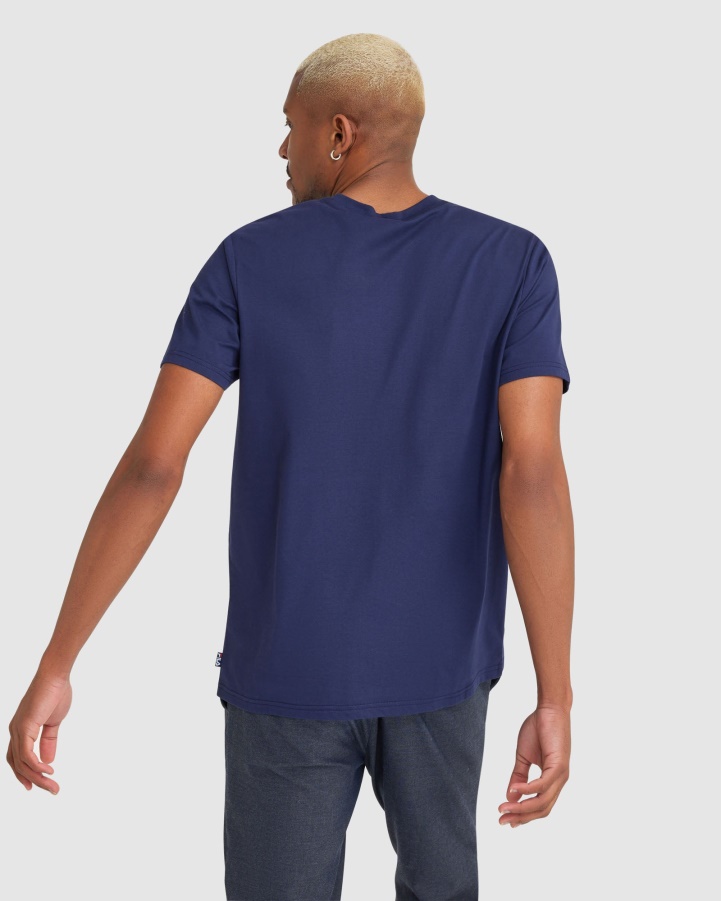 Men's Matthew Tee Fila New Navy