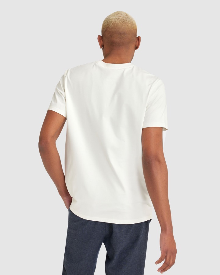White Fila Men's Sahand Tee