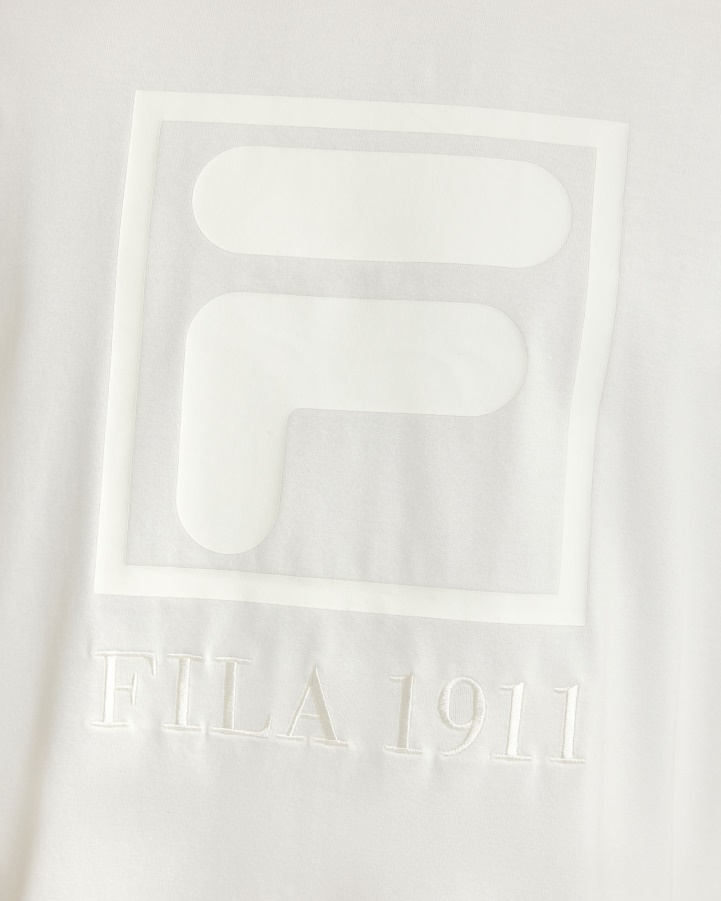 White Fila Men's Sahand Tee