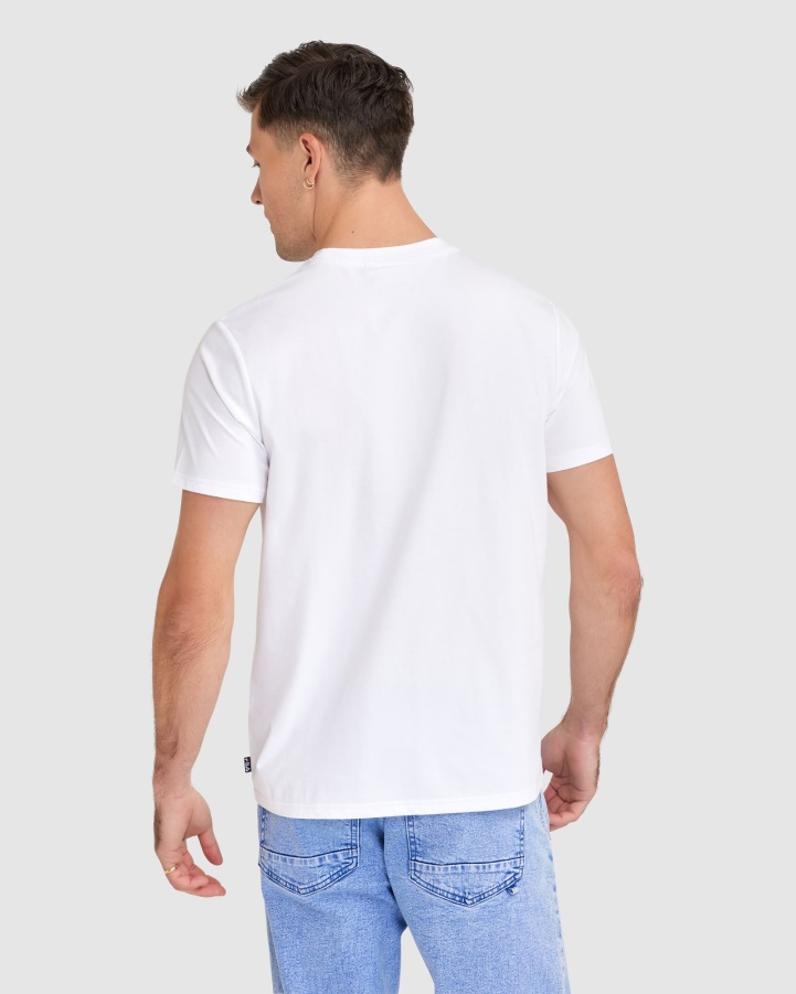 Fila White Men's Matthew Tee