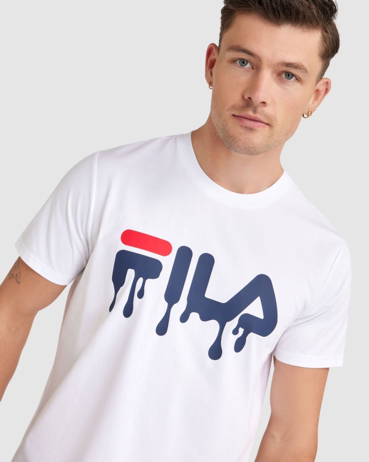 Fila White Men's Matthew Tee