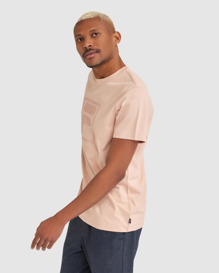 Men's Sahand Tee Walnut Fila