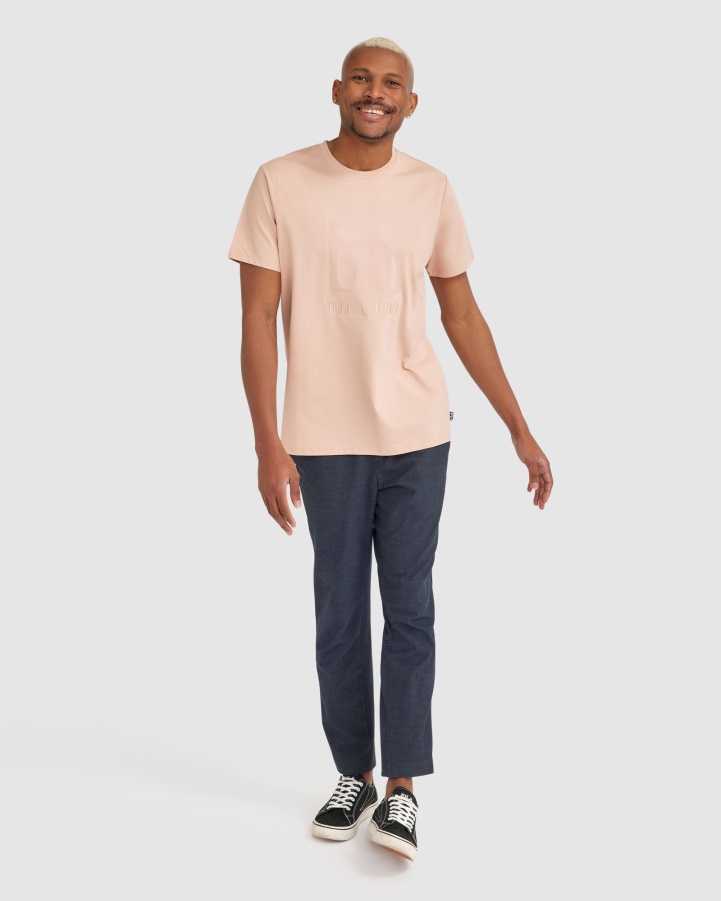 Men's Sahand Tee Walnut Fila