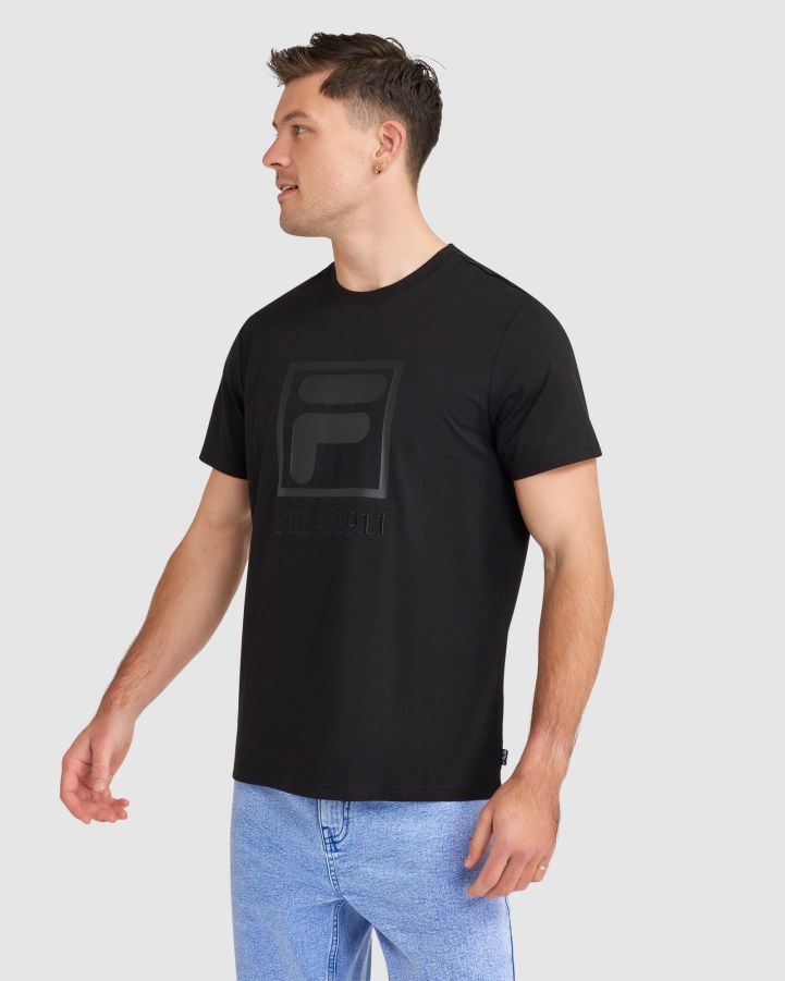 Black Men's Sahand Tee Fila