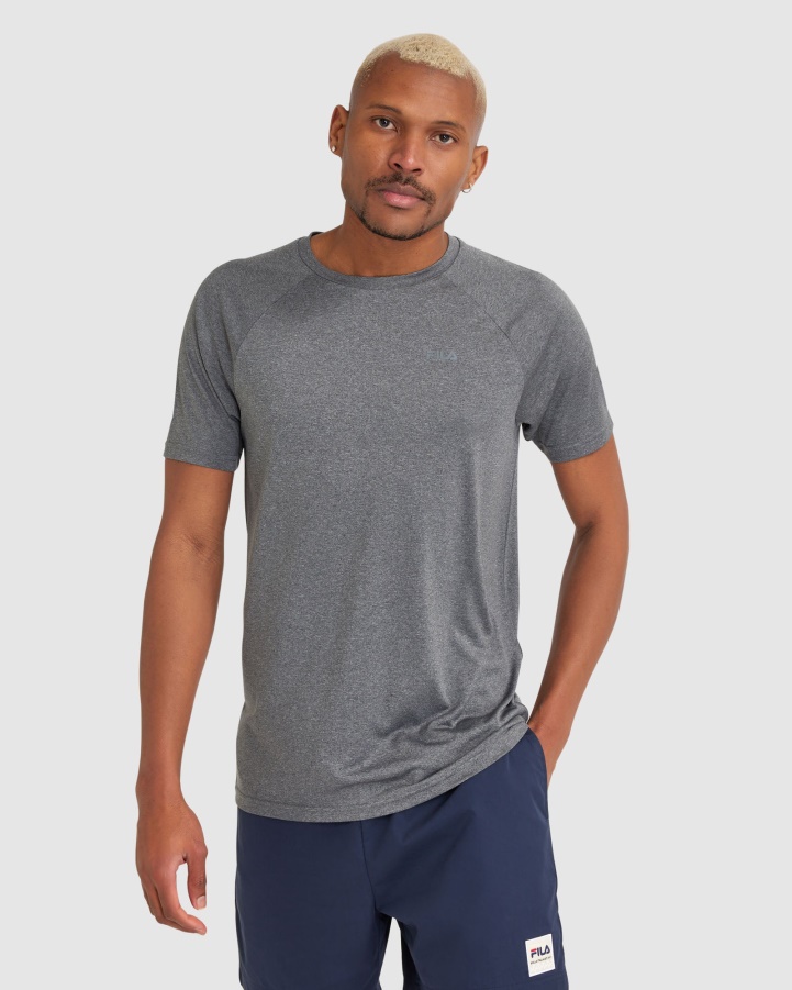 Fila Men's Caleb QDry Tee Burn Out