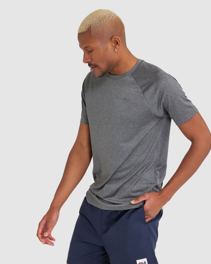 Fila Men's Caleb QDry Tee Burn Out