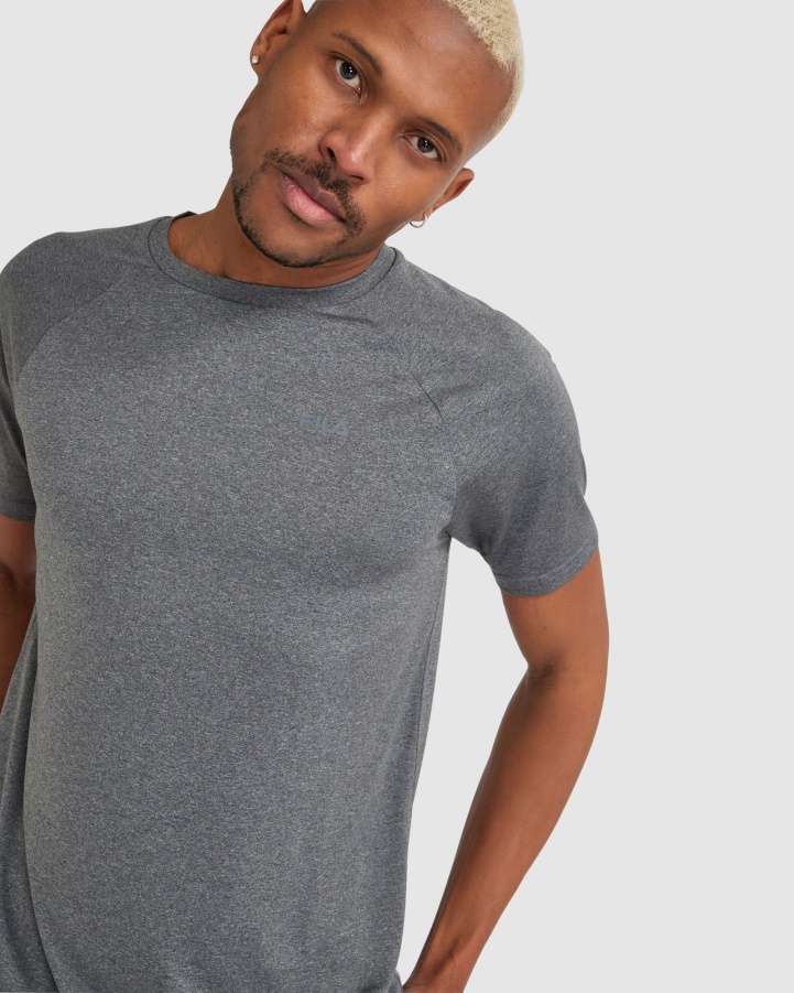 Fila Men's Caleb QDry Tee Burn Out