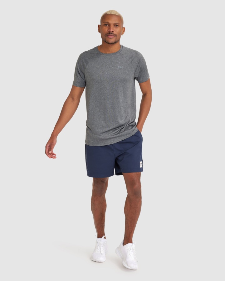 Fila Men's Caleb QDry Tee Burn Out