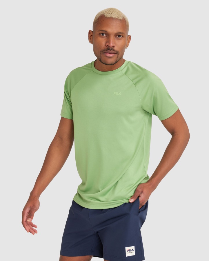 Basil Fila Men's Caleb QDry Tee