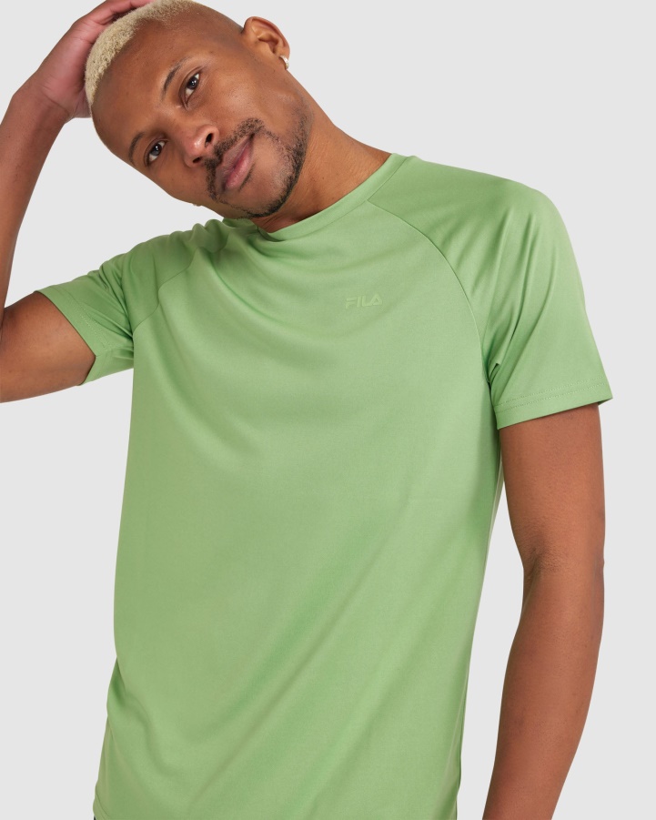 Basil Fila Men's Caleb QDry Tee