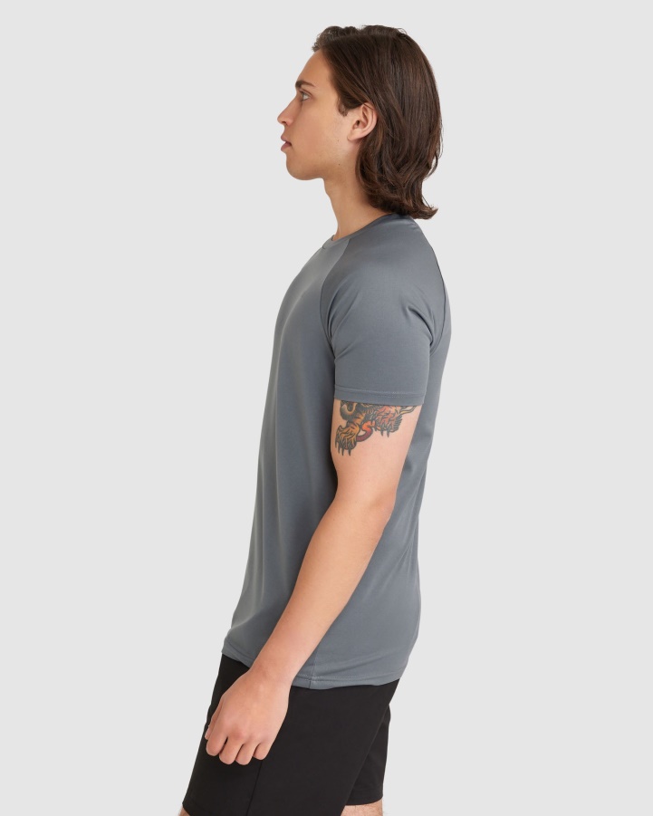 Fila Poppy Seed Men's Caleb QDry Tee