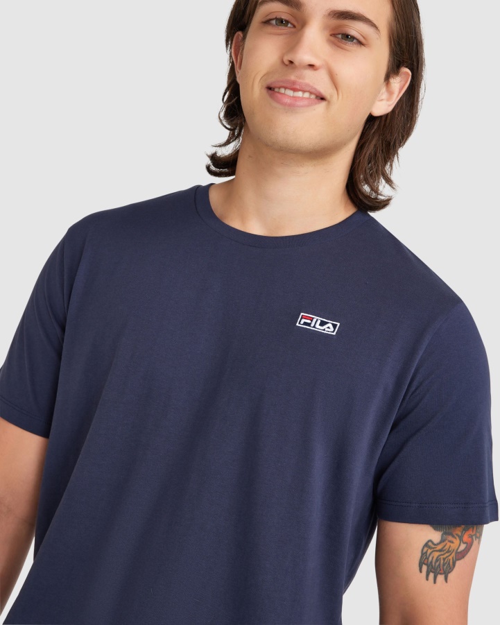 Men's Cian Tee New Navy Fila