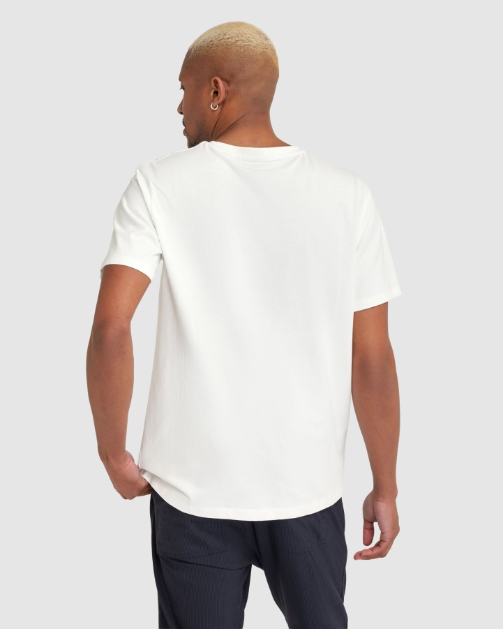 White Fila Men's Cian Tee