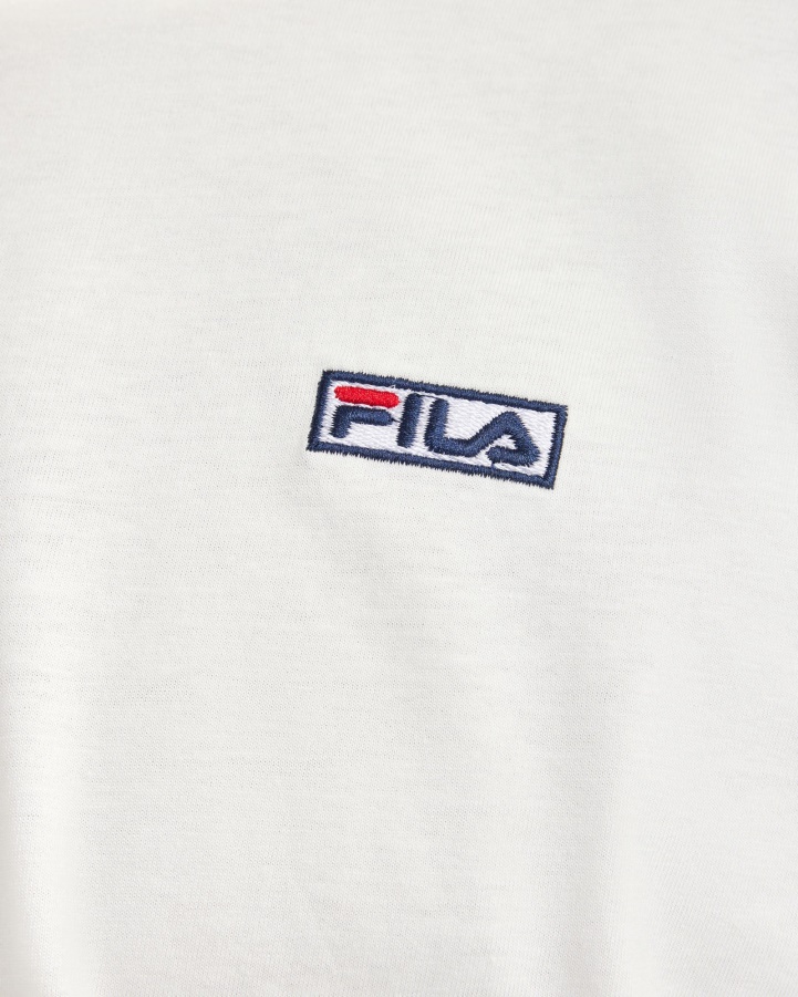 White Fila Men's Cian Tee