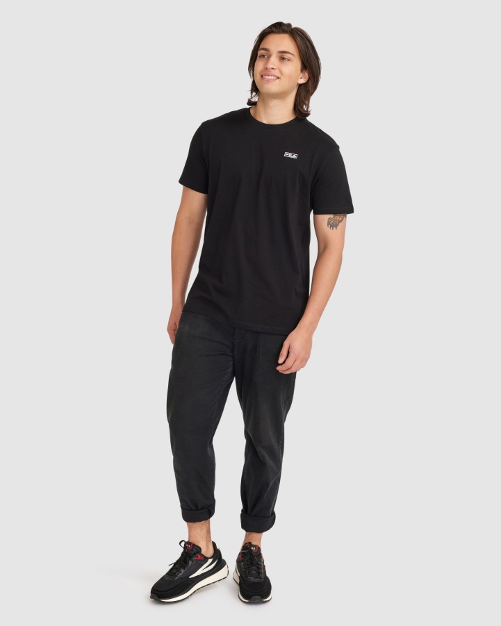 Men's Cian Tee Black Fila