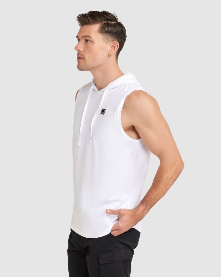 Fila Men's Blake Hoody Tank White