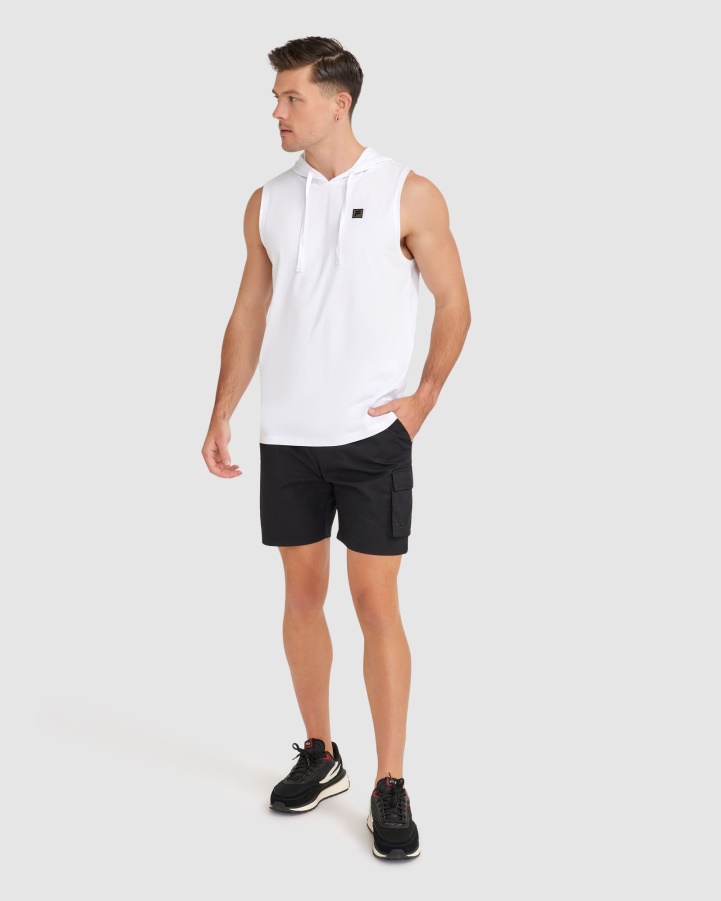 Fila Men's Blake Hoody Tank White