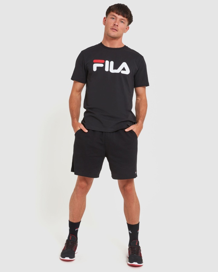 Classic Men's Jersey Shorts Fila Black