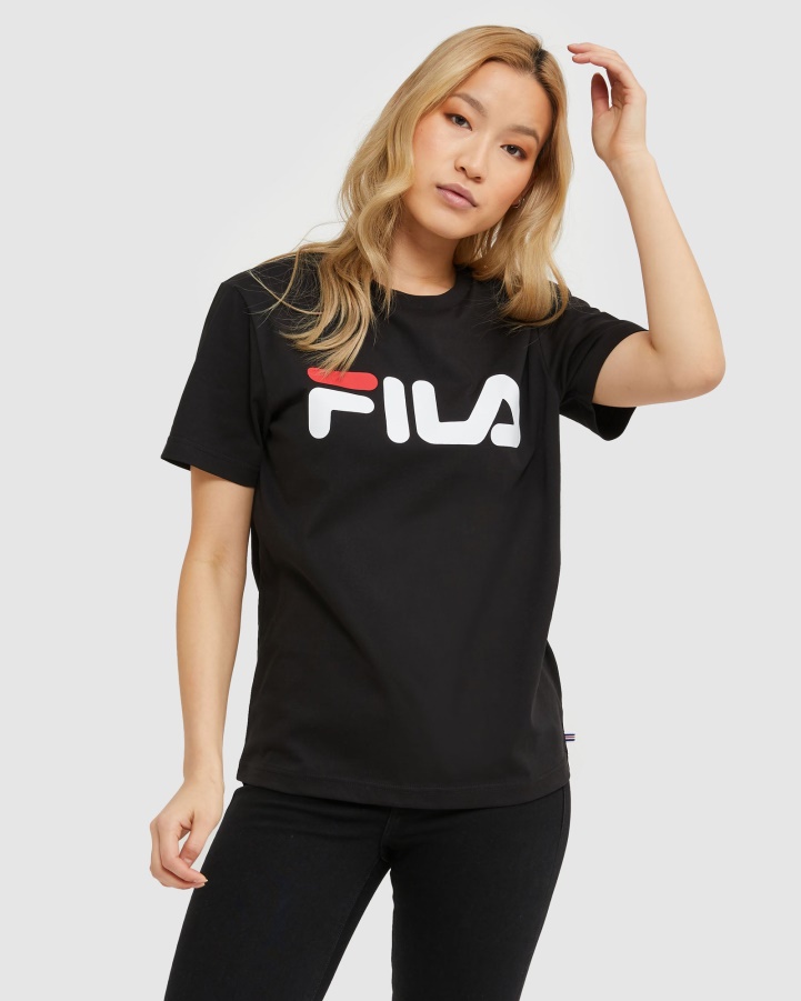 Fila Black Classic Unisex Tee