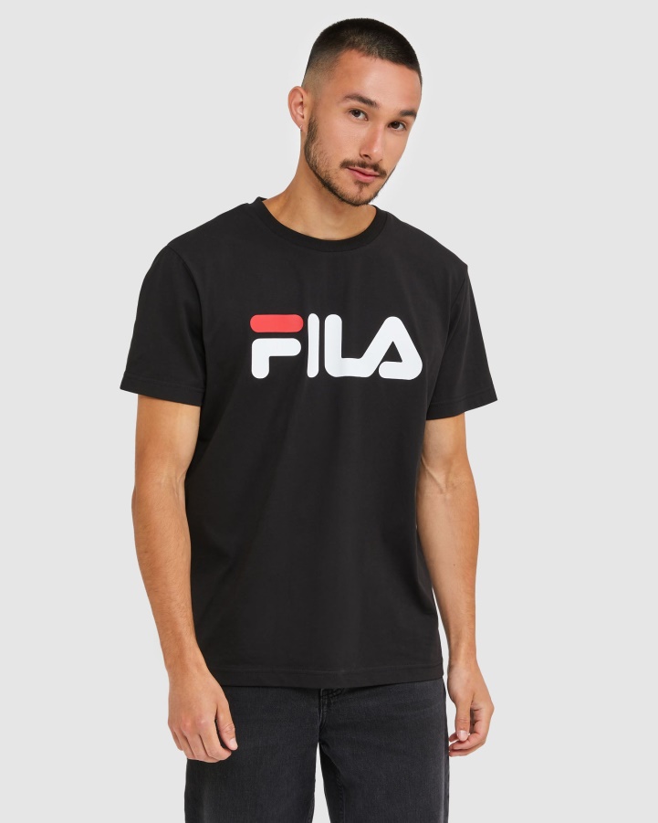 Fila Black Classic Unisex Tee