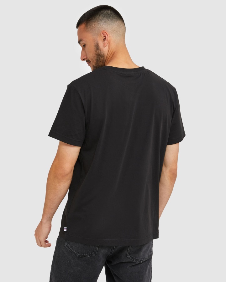Fila Black Classic Unisex Tee