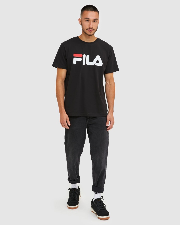 Fila Black Classic Unisex Tee