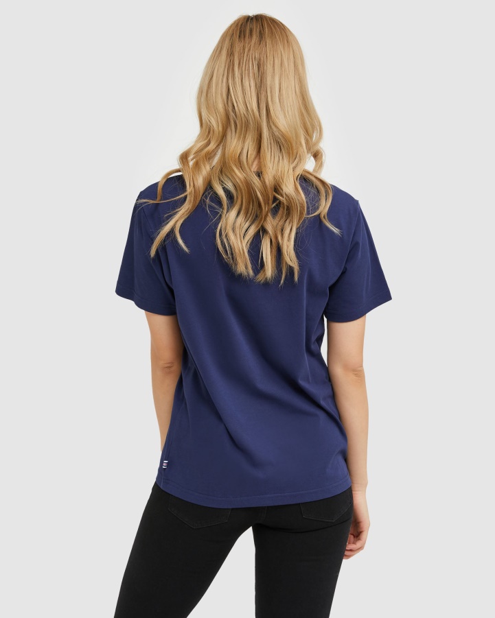 Fila Classic Unisex Tee New Navy