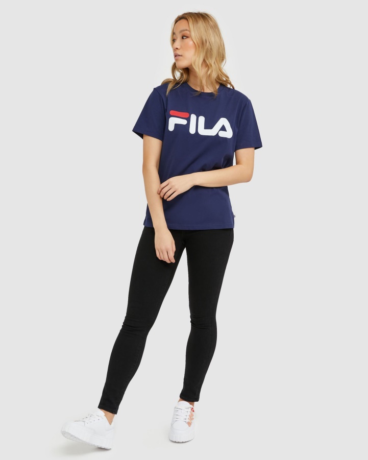 Fila Classic Unisex Tee New Navy