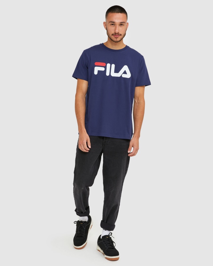 Fila Classic Unisex Tee New Navy