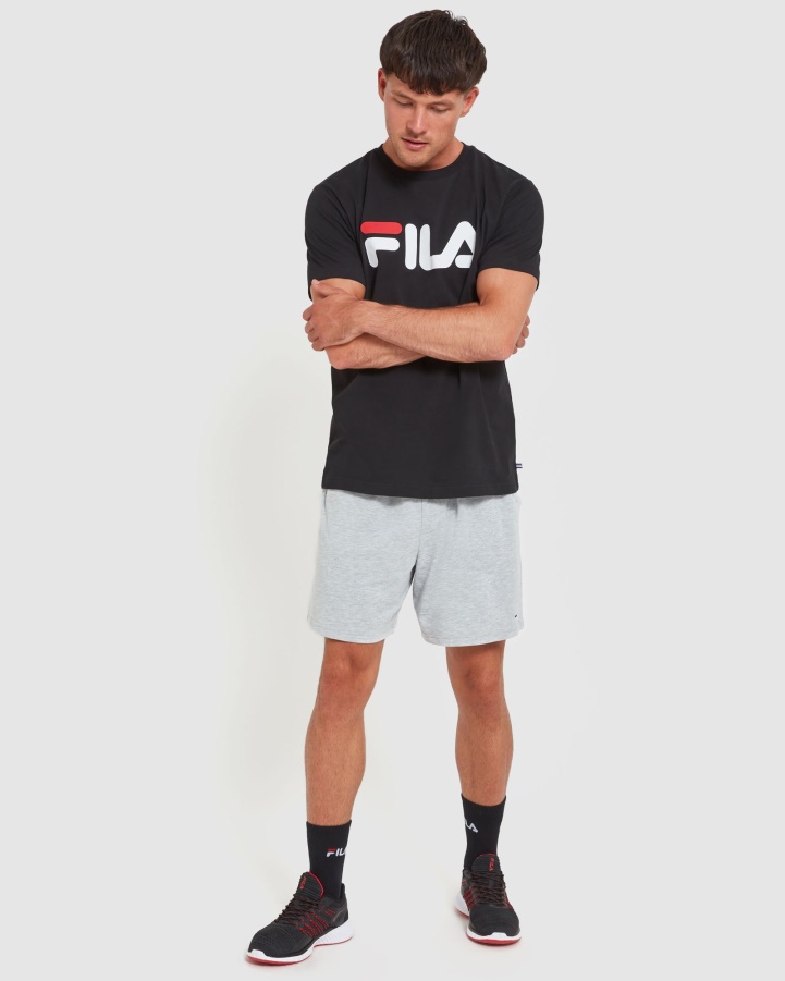 Classic Men's Jersey Shorts Fila Silver Marle