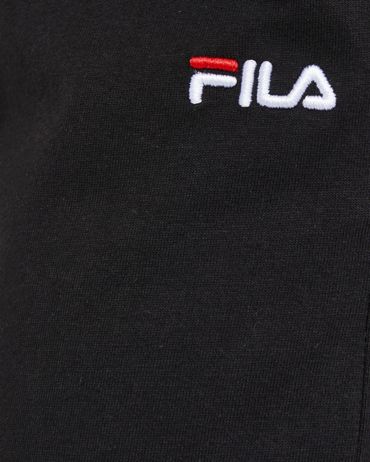 Black Fila Classic Unisex Jersey Pant