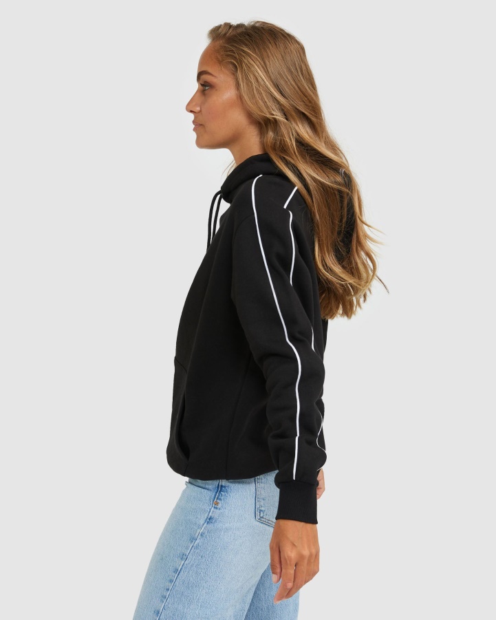 Fila Black Unisex Heritage Hood